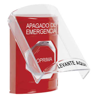 Botón Multipropósito / Apagado de Emergencia / Llave para Reset / Bocina Integrada / 2 Relevadores NO/NC / Interior / -40°C a 121°C / Tapa de Policarbonato SS20A2PO-ES STI