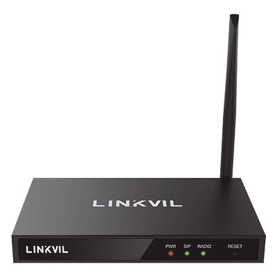 Gateway RoIP / Interconexión SIP-Radio / UHF 400-470 MHz / Radio Analógica y DMR / Grabación 128 GB / Portátil W712 FANVIL