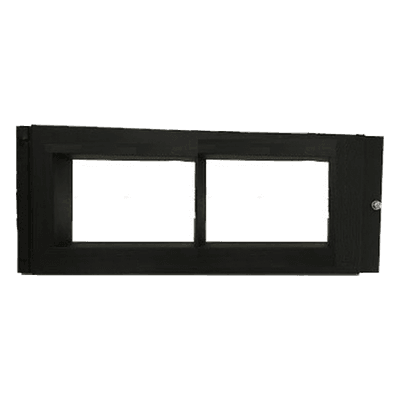 Placa de Revestimiento / Anunciador Gráfico 10 Pulgadas / Fila 2-4 / Gabinete CAB-4 / Color Negro DP-GDIS2 NOTIFIER