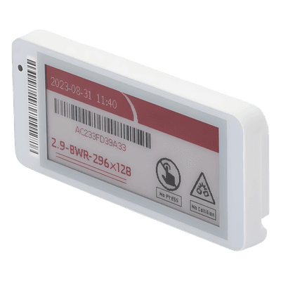 Etiqueta Electrónica de Tinta / 2.9 Pulgadas / Bluetooth 5.0 / NFC / IPX5 / Batería 5 Años AP-TAG-29B/R ACCESSPRO