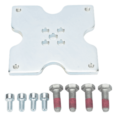Placa para Eje de Motorreductor / Eje 20 mm / Acero Resistente / Montaje Rápido / Compatible GT4-GX4-GGT40AGS
