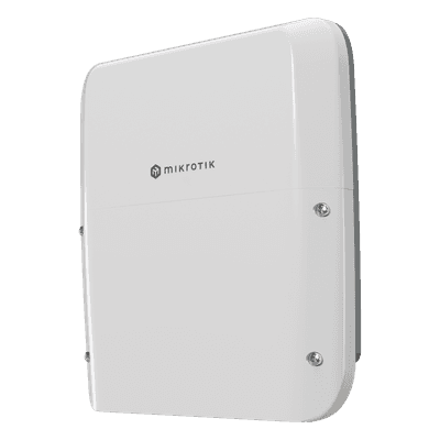 Router para Exterior / 8 Puertos PoE In/Out / 1 SFP+ 10G / IP66 / 120W PoE / ARM 64-bit 4 Núcleos / RouterOS v7 RB5009UPR+S+OUT MIKROTIK