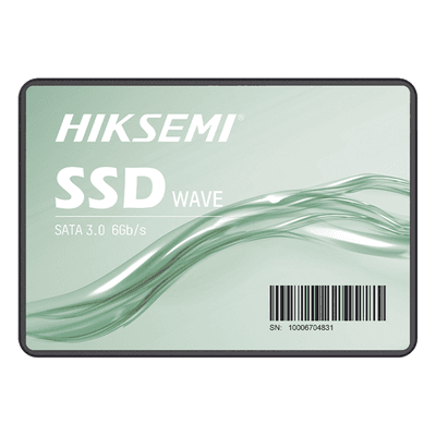 SSD SATA III / 2 TB / 2.5" / 550 MB/s Lectura / 510 MB/s Escritura / 3D NAND / 0°C a 70°C HS-SSD-WAVE(S)/2048G HIKSEMI by HIKVISION