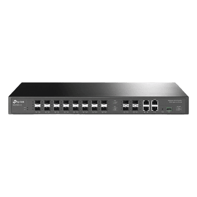 OLT GPON / 16 Puertos PON 2.5G / 4 Puertos SFP+ 10G / 2 Puertos RJ45 1G / División 1:128 / Fuentes Redundantes AC-DC / Gestión en la Nube DS-P7001-16 TP-LINK