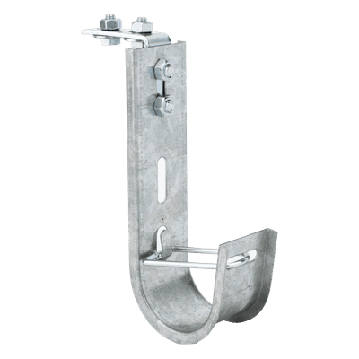 Soporte J-Hook para Cableado Estructurado / Capacidad 28 Cables Cat6 / Acero al Carbono / Instalación Interior CH-J51-EZ CHAROFIL