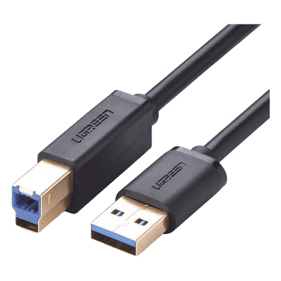 Cable USB-A 3.0 a USB-B / 5 Gbps / 2 A / 2 m (6.6 ft) / Blindaje Múltiple / Plug & Play 10372 UGREEN