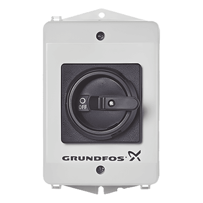Protección para Bombas / 30-300 VDC / 50 °C / Diseño Compacto 4.56' (115 mm) / Conexiones Múltiples IO50 GRUNDFOS