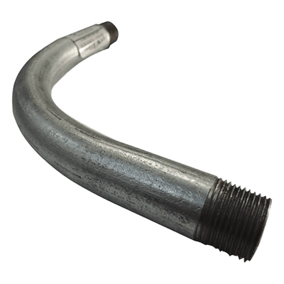 Codo Conduit Cédula 40 / 1" (27 mm) / Acero Galvanizado / Recubrimiento Naranja / Rosca NPSM/NPT / Longitud 3.20 m (10.5 ft) JUC40100COD JUPITER