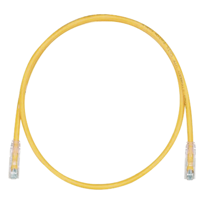 Cable de Parcheo UTP Cat6 / 24 AWG / CM / 9.14 m (30 pies) / Amarillo UTPSP30YLY PANDUIT