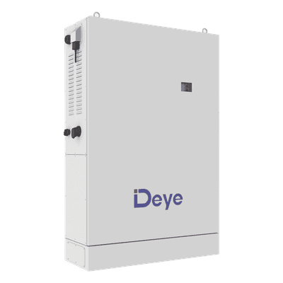 Estacion de Inversor Hibrido de 8 kW con 4 Baterías de 5.12Kwh y Gabinete AIO8K20KWHCABINETUS DEYE