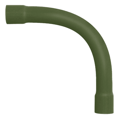 Codo Conduit PVC Ligero / 3/4" (19 mm) / Interconexión por Casquillo Termoformado / Autoextinguible / NMX-E-012-SCFI