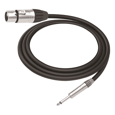 Cable de Audio / XLR 3 Polos Hembra a Plug 1/4 in Mono / 3 m (9.8 ft) / Triple Blindaje / Conectores Seetronic Serie M CMC-MF3-PM-L-3M COSMICONN