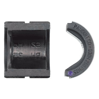 Dado de Prensado / Conectores a Tierra Tipo E 1/0 AWG / Conectores Cruzados 250 kcmil / Perfil Circunferencial / Código Rojo PG10 CD-930G-1/0 PANDUIT