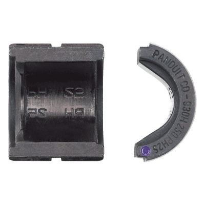 Dado de Prensado / Cables 1/0 AWG a 250 kcmil / Conectores a Tierra Tipo E y Cruzado / Codificación Negra PG25 CD-930G-250 PANDUIT