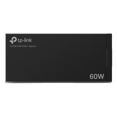 Inyector PoE++ / 60W / 2 Puertos Gigabit 10/100/1000 Mbps / 802.3af/at/bt / Alcance 100 m (328 ft) / Plug and Play