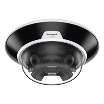 Cámara IP multisensor / 20 MP (4x 5 MP) / Lentes motorizados 3.7-7.7 mm / IR 30 m / IP66 / IK10 / PoE+ / ONVIF Profile G/S HC60WM20R1 HONEYWELL