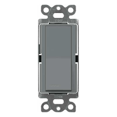 Interruptor Claro / 3 vías / 15 A / 120-277 V~ / Uso general iluminación y motores / Color gris CA3PSGRS LUTRON ELECTRONICS