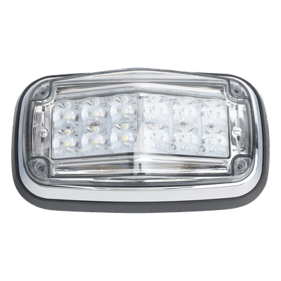 Luz de Advertencia LED / 8 x 4 in / 12 LEDs / 11 Patrones de Destello / IP67 / 12-30 VDC / SAE J595 J845 XT1885RW EPCOM INDUSTRIAL SIGNALING