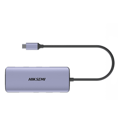 Hub USB-C 11 en 1 / HDMI 4K + VGA / 4 Puertos USB / RJ45 Gigabit / PD 100W / Lector SD y Micro SD / Aluminio HS-HUB-DS11 HIKSEMI by HIKVISION