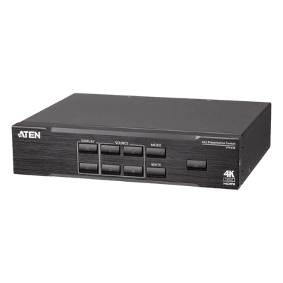 Matrix Switch de Presentación 4x2 / True 4K / Escalador Integrado / HDMI 5m 16ft / HDR / HDCP 2.2 VP1420 ATEN