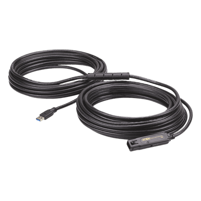 Extensor USB / USB 3.2 Gen1 / 5 Gbps / 15 m (49.2 ft) / Tipo A Macho a Hembra / Plug and Play UE3315A ATEN