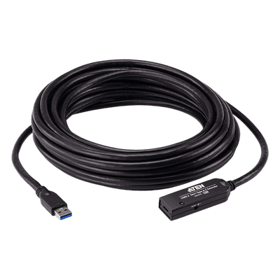 Cable extensor USB 3.2 Gen1 / 10 m / 32.8 ft / 5 Gbps / USB-C hembra con tornillos UE331C ATEN
