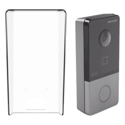 Kit Videoportero IP / 2 Megapixel / PoE IEEE802.3af / IP65 / WDR 129° / 1 Departamento / 6 Monitores / 128 Tarjetas Mifare / 1 Salida Relay / -40°C a +53°C (-40°F a +127°F) DS-KV6113-PE1(C)/K HIKVISION