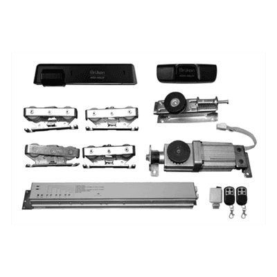 Sistema de Automatización para Puerta Deslizable / 150 kg / 5.8 m (19 ft) / Bloqueo de Motor Integrado / Color Blanco MX67220 BRUKEN ASSA ABLOY