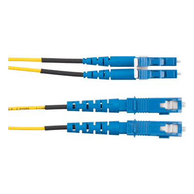 Jumper de Fibra Óptica / Monomodo OS2 9/125 / LC-SC Duplex / OFNR Riser / LSZH / 50 m (164 ft) / Amarillo F92ERLNSNSNM050 PANDUIT