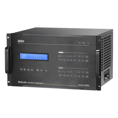 Matriz de Conmutación HDMI / 16 Entradas x 16 Salidas / Expansible a 32x32 / Seamless Switch / 15.2 Gbps / Control Red Dot VM1600A ATEN