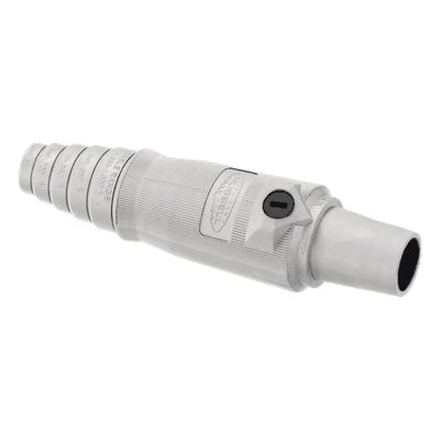 Conector Hembra Unipolar / 400 A / 600 V CA / 250 V CC / Grado Industrial / UL 3R, 4X, 12 / 2/0 a 4/0 AWG / Blanco HUB-HBL-400-FW HUBBELL