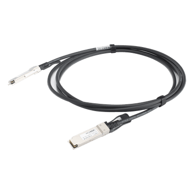 Cable DAC QSFP+ / 40 Gbps Full Duplex / Pasivo Twinax / 3 m (9.84 ft) / Compatible Multimarca LP-DAC-40G-3M LINKEDPRO BY EPCOM