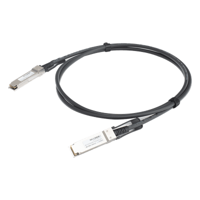 Cable DAC QSFP28 / 100 Gbps Full Duplex / Twinax de Cobre Pasivo / 2 m (6.56 ft) / Sin Herramientas