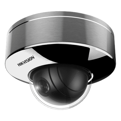 Domo IP Anticorrosivo / 4 Megapixel / Lente 2.8 mm / H.265+ / IP67 NEMA 4X / IR 15 mts 49 ft / WDR 120 dB / PoE / Micro SD 128 GB