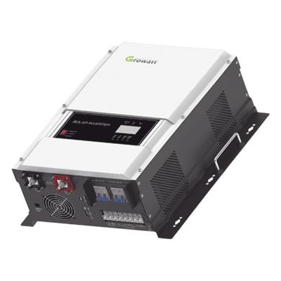 Inversor Cargador Para Sistemas OFF-GRID 48 Vcc de 6000 W, 110/220 Vca Fase Dividida SPF6000TDVM GROWATT