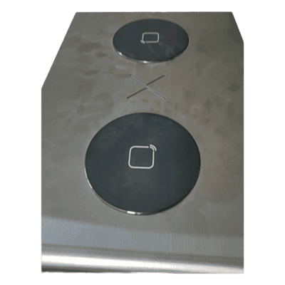 Tapa de lector de tarjetas / Plástico de alta durabilidad / Diseño empotrable / Sin tornillería / Compatible con torniquete DS-K3G411LXR 202002767 HIKVISION
