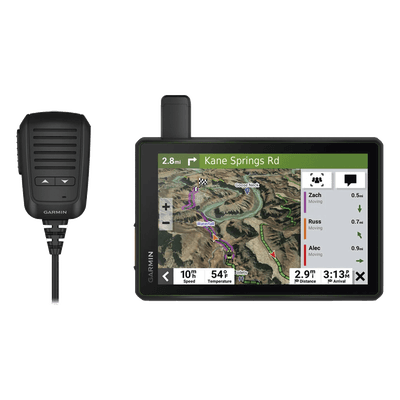 Navegador GPS / Pantalla táctil 8" / MIL-STD-810 / IPX7 / 64 GB / Topográfico 3D / 26.2 ft equivalente