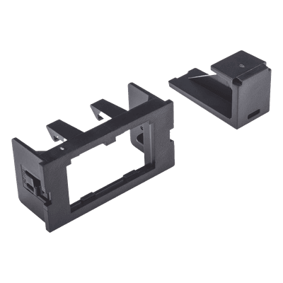 Adaptador de Módulos / 2 Puertos Mini-Com / Salida Plana / PVC / 47.75x18.28x23.87 mm / 1.88x0.72x0.94 pulg CHI2MBL-X PANDUIT