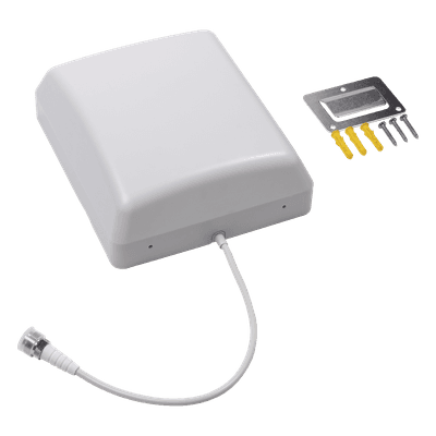 Antena Panel / Multibanda 600-960 MHz y 1425-4700 MHz / 8 dBi / Polarización Vertical / N Hembra / 157x178x58 mm 311-243 WILSONPRO / WEBOOST