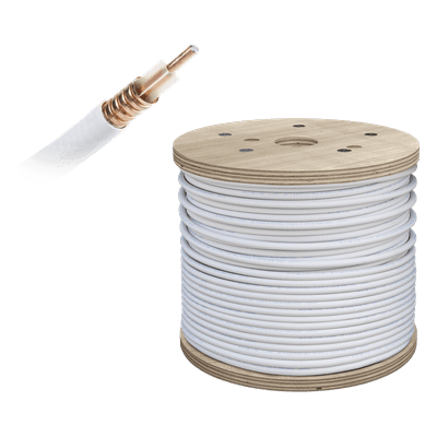Cable Coaxial Plenum / 1/2 pulgada / 50 Ohm / 152.4 m (500 pies) / Baja pérdida / CMP UL 444 952-003 WILSONPRO / WEBOOST