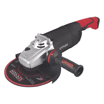 Esmeriladora Angular / 7 pulgadas / 2400 W / 120 V / 8000 r/min / Empuñadura Antivibración 3 Posiciones SYS-EA-1007A URREA