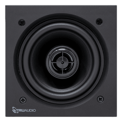 Altavoz de techo de 2 vías / Woofer 4in (10.16cm) / Tweeter 0.5in (1.27cm) / 5-50W / 8Ω LFS TRUAUDIO