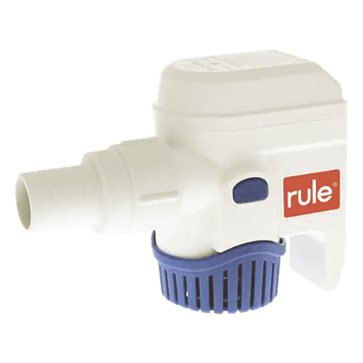 Bomba Sumergible de Achique / Automatizada 500 GPH / 12 V DC / Sensor Integral / Altura de Descarga 2 m (6.6 ft) / Manguera 19 mm (3/4 pulg) RM500B RULE