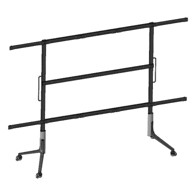 Montaje de Piso Móvil / Pantalla All-In-One 135" / Carga 300 kg (661.39 lb) / Acero SGCC y Aluminio AL6061 / Ruedas con Seguro DS-DLAIO135-LM HIKVISION