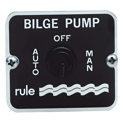 Switch de Panel / 3 Posiciones / 20 A / 12-24 Vcd / 2.2x2.0 in 45 RULE