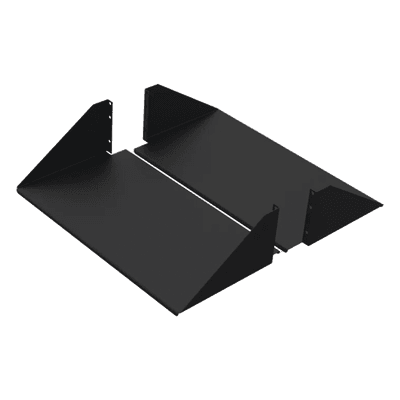 Charola para Rack / 19in Frontal y Posterior / 136.1 kg / 3UR / 4.85 x 19 x 10.5 in / Acero Calibre 16