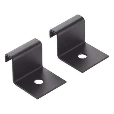 Kit de Soporte Vertical a Pared / Para Charola Tipo Escalerilla / Acero Calibre 11 / Negro RAL 9005 / 0.54 lb (0.24 kg)