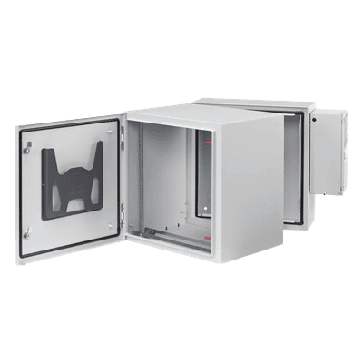 Gabinete Industrial / 12 UR / 24x24x30 in / NEMA 4/12 IP66 IK10 / Aire Acondicionado 2000 BTU / Acero / Montaje Pared PTHS242430G4A HOFFMAN