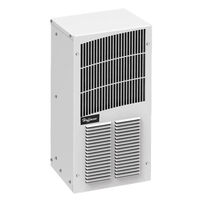 Aire Acondicionado Compacto Industrial / 2000 BTU / 115 Vca / Operación -40°C a 55°C (-40°F a 131°F) / Gabinetes Telecomunicaciones / Acero Grado Industrial T200216G100 HOFFMAN