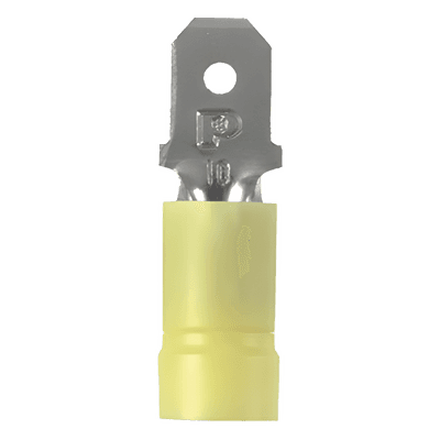 Terminal de Desconexión Macho / Lengueta 6.3x0.8 mm / Cable 12-10 AWG / Paquete 50 pzas DV10-250M-L PANDUIT